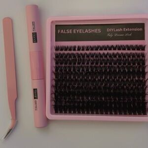 Pink DIY Lash Extension Kit!!